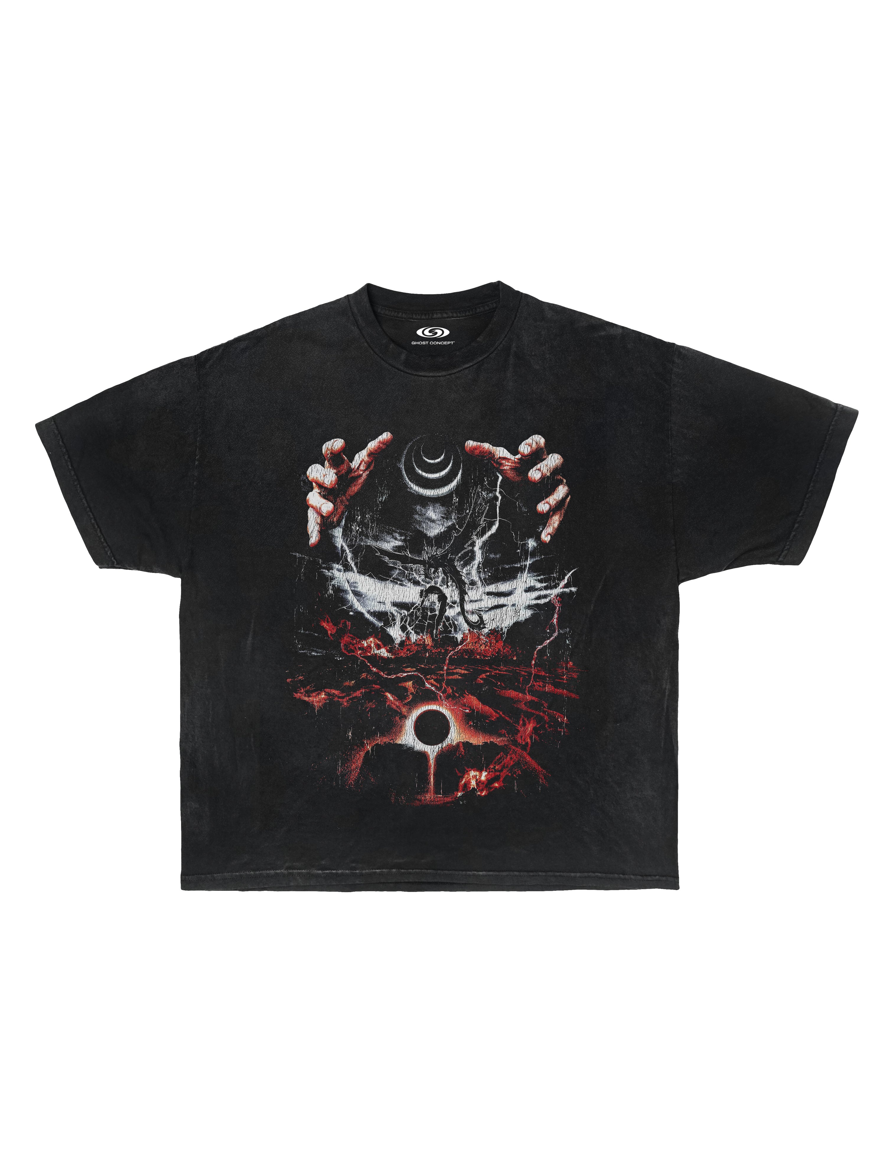 CONTROL GRAPHIC TEE - BLACK