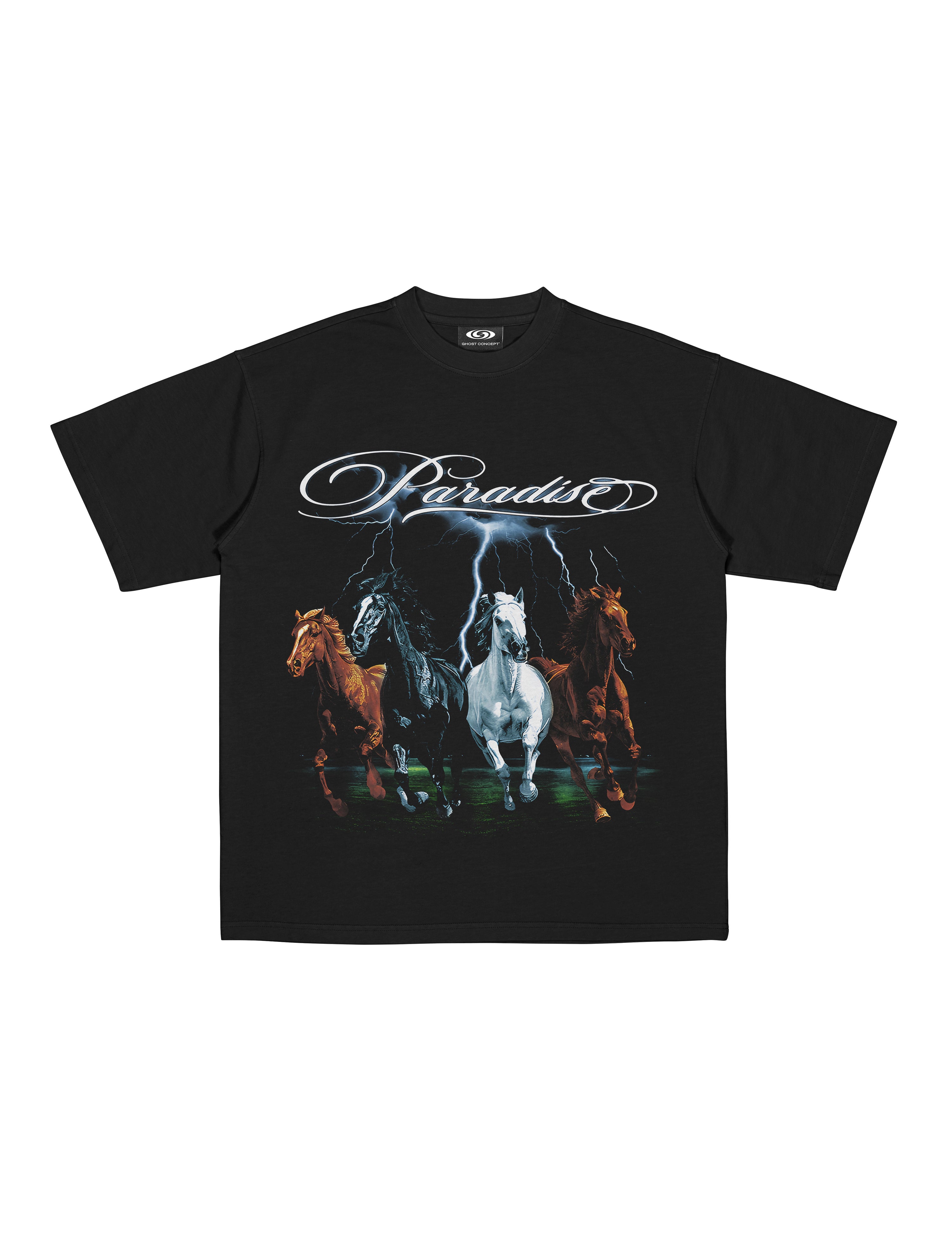 PARADISE GRAPHIC TEE - BLACK