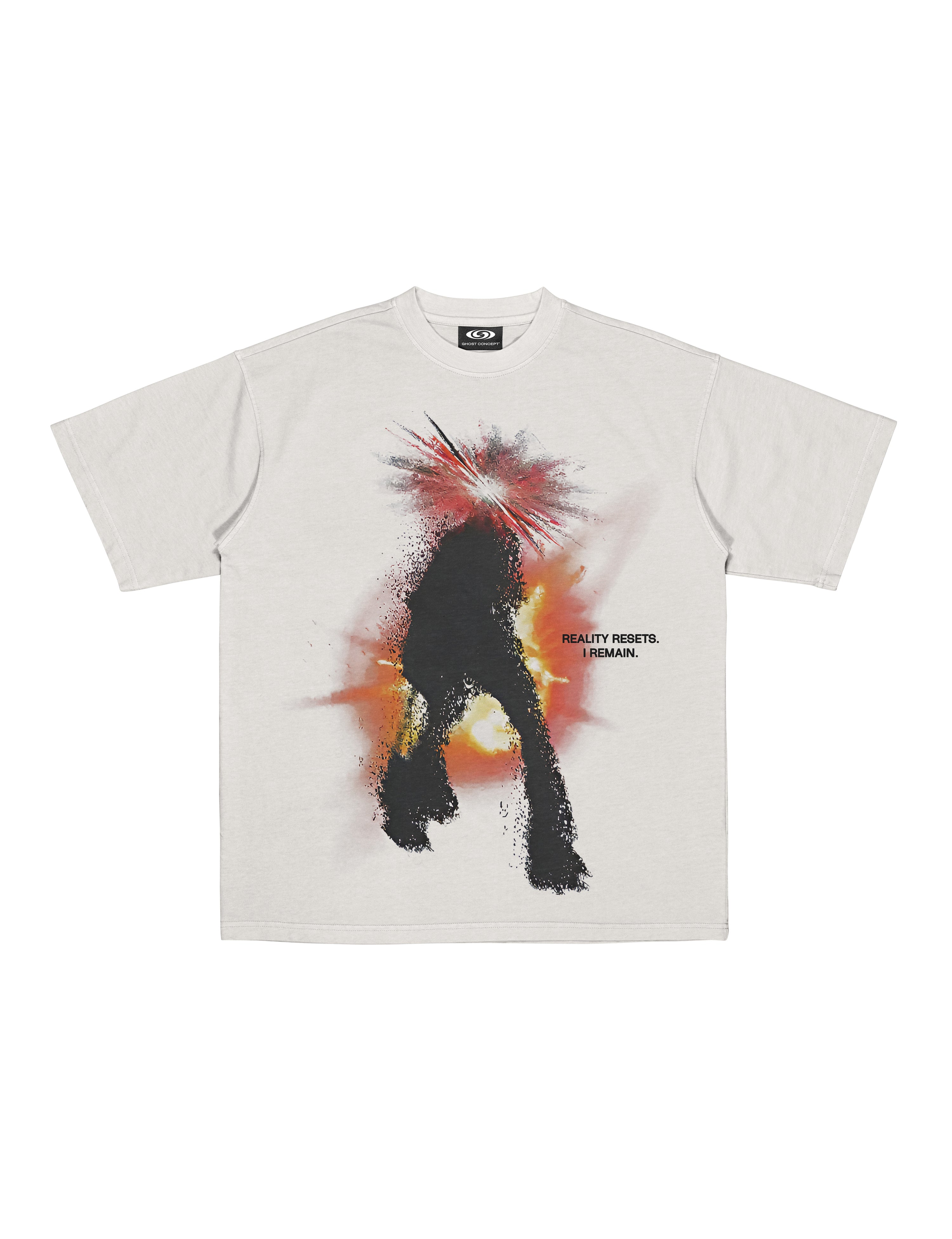 REALITY RESETS GRAPHIC TEE - OFF WHITE