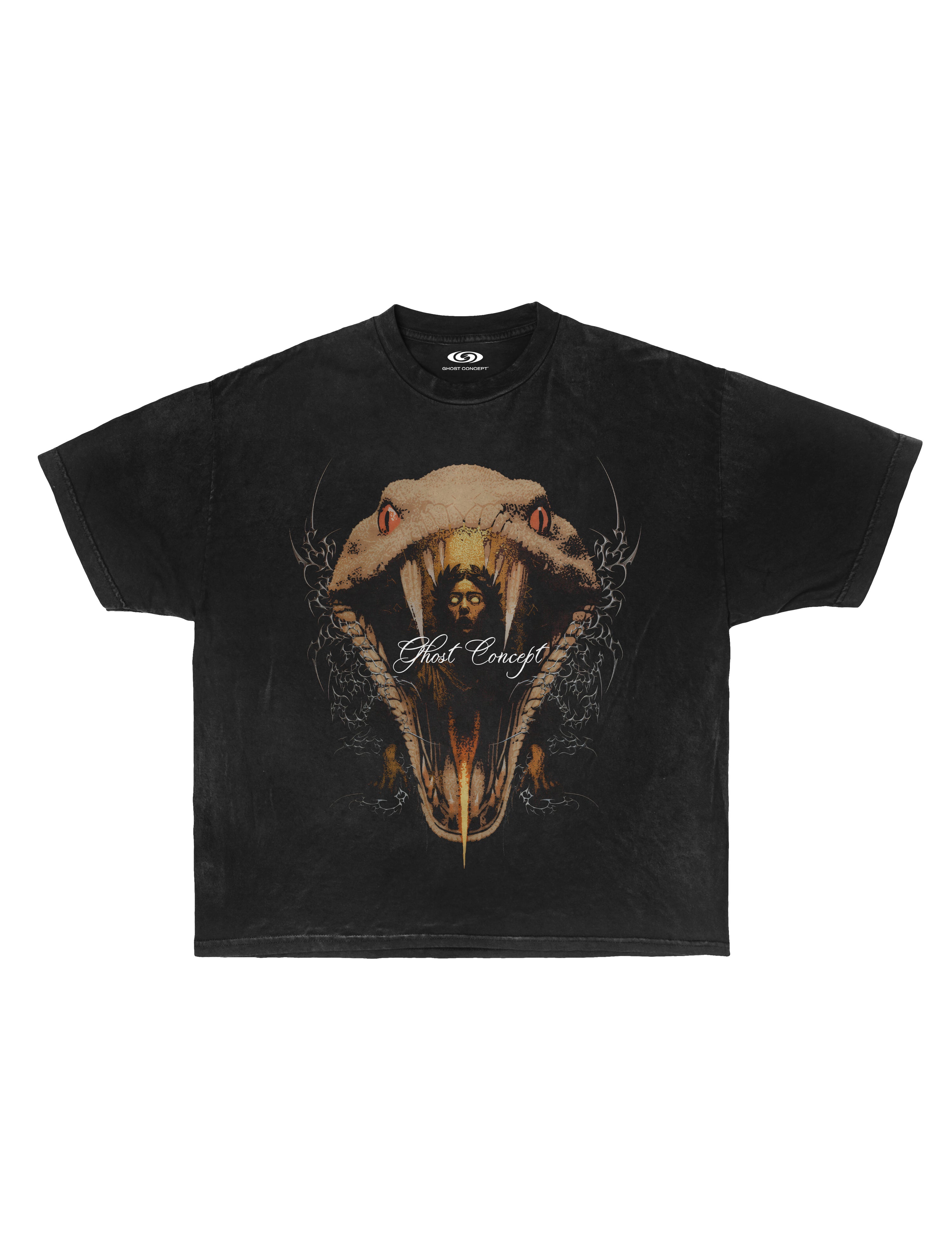 SACRED SERPENT GRAPHIC TEE - VINTAGE WASH