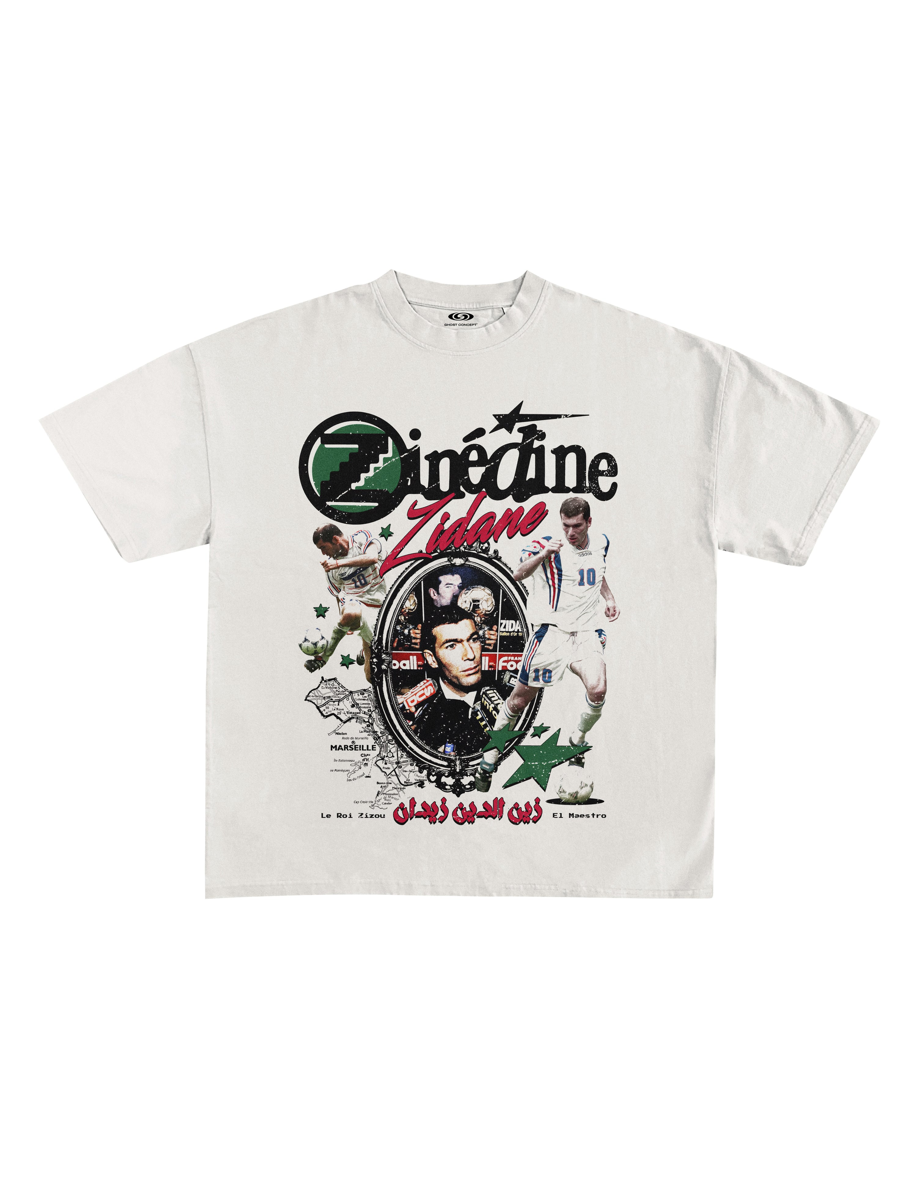 ZIDANE "THE MAESTRO" GRAPHIC TEE